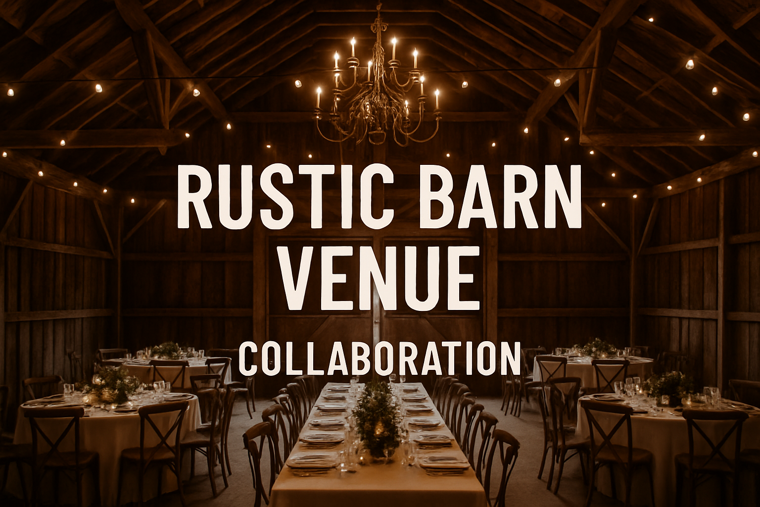 Rustic Barn Venue Collaboration